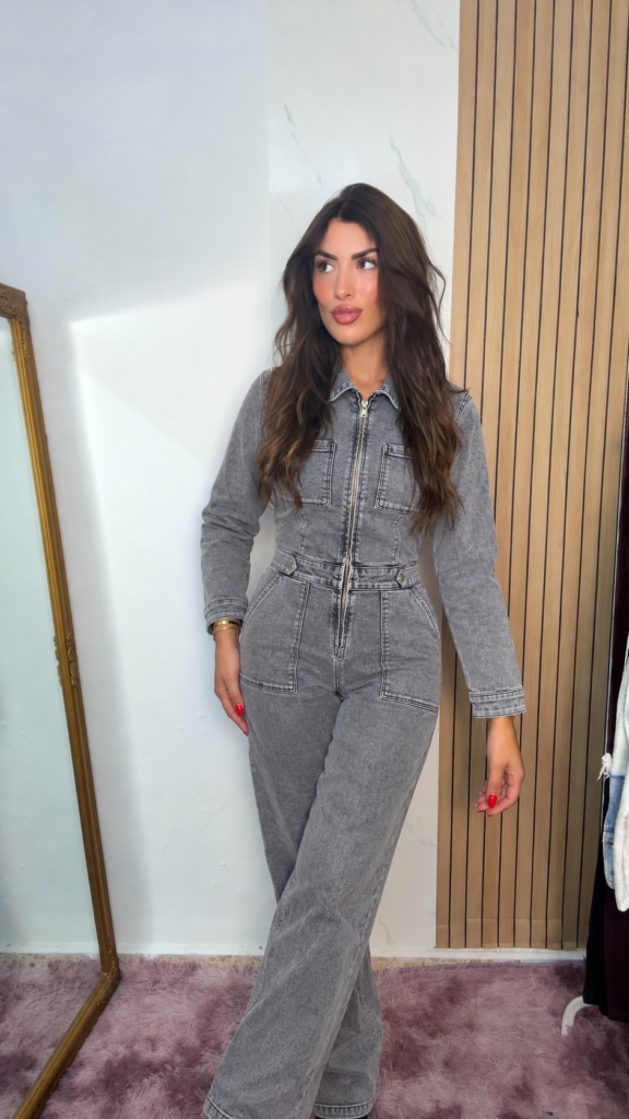Mono denim gris