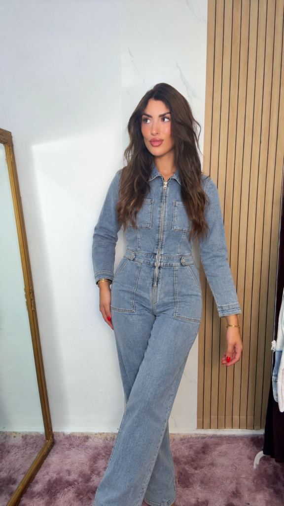 Mono denim vaquero