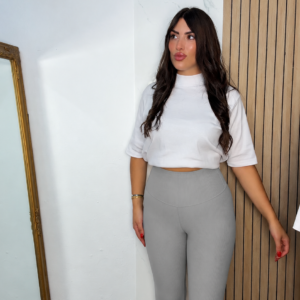 Leggins guante Barbie gris