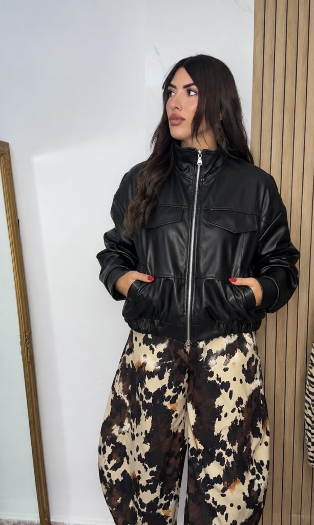Cazadora Polipiel exclusiva SARA