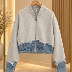 Bomber duo denim