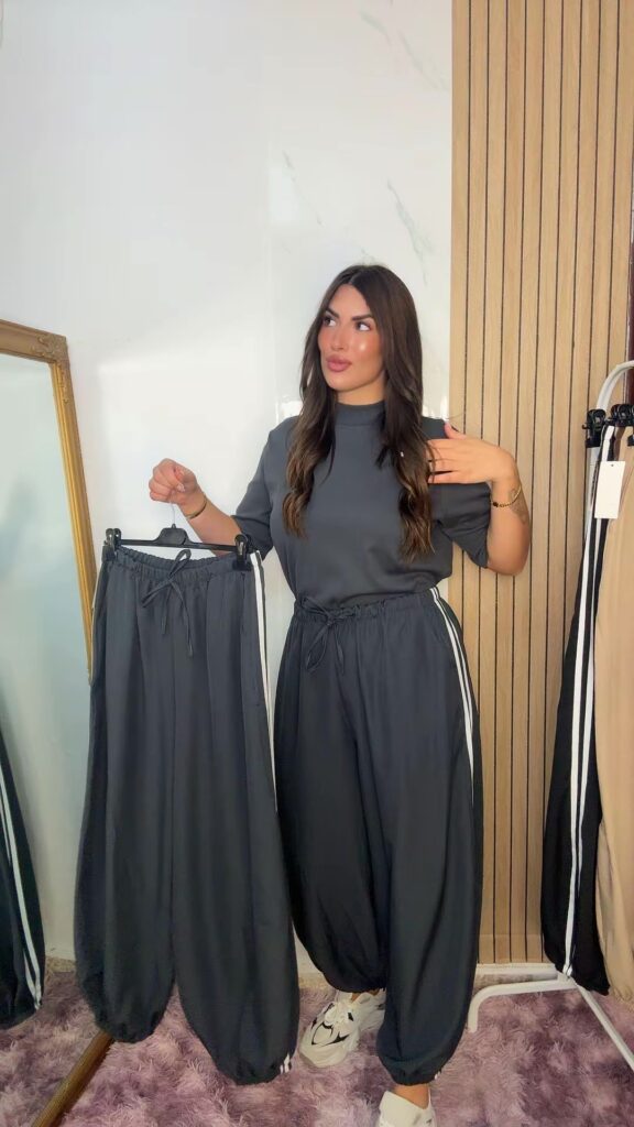 Pantalón fluido adid bombacho