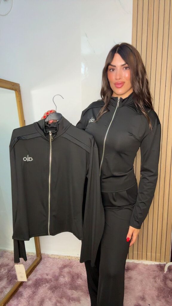 Sudadera lycra ALO negro
