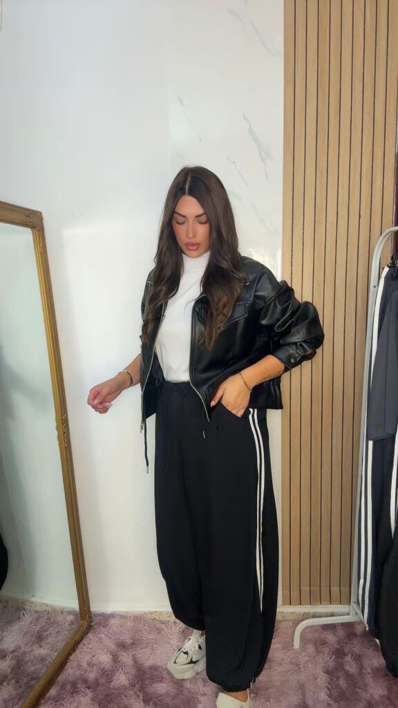 Pantalón fluido adid bombacho