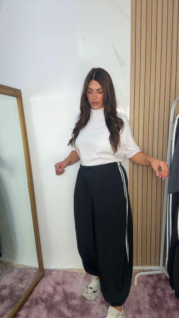 Pantalón fluido adid bombacho